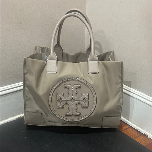 Tory Burch Handbags - Tory Burch Taupe Ella Tote Bag